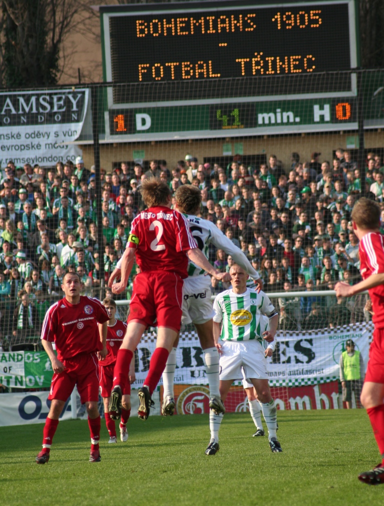 Byl to boj: Bohemians - Třinec 1:0