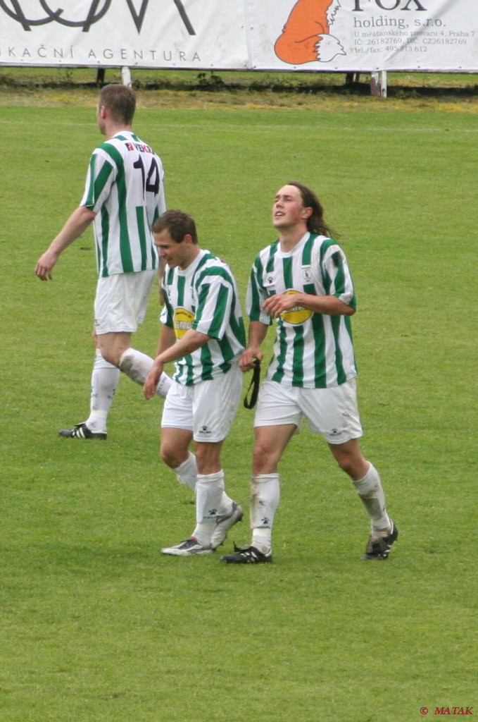 Hradec Králové B - Bohemians 1905 2:3 (1:1), hráno 28.5.2006