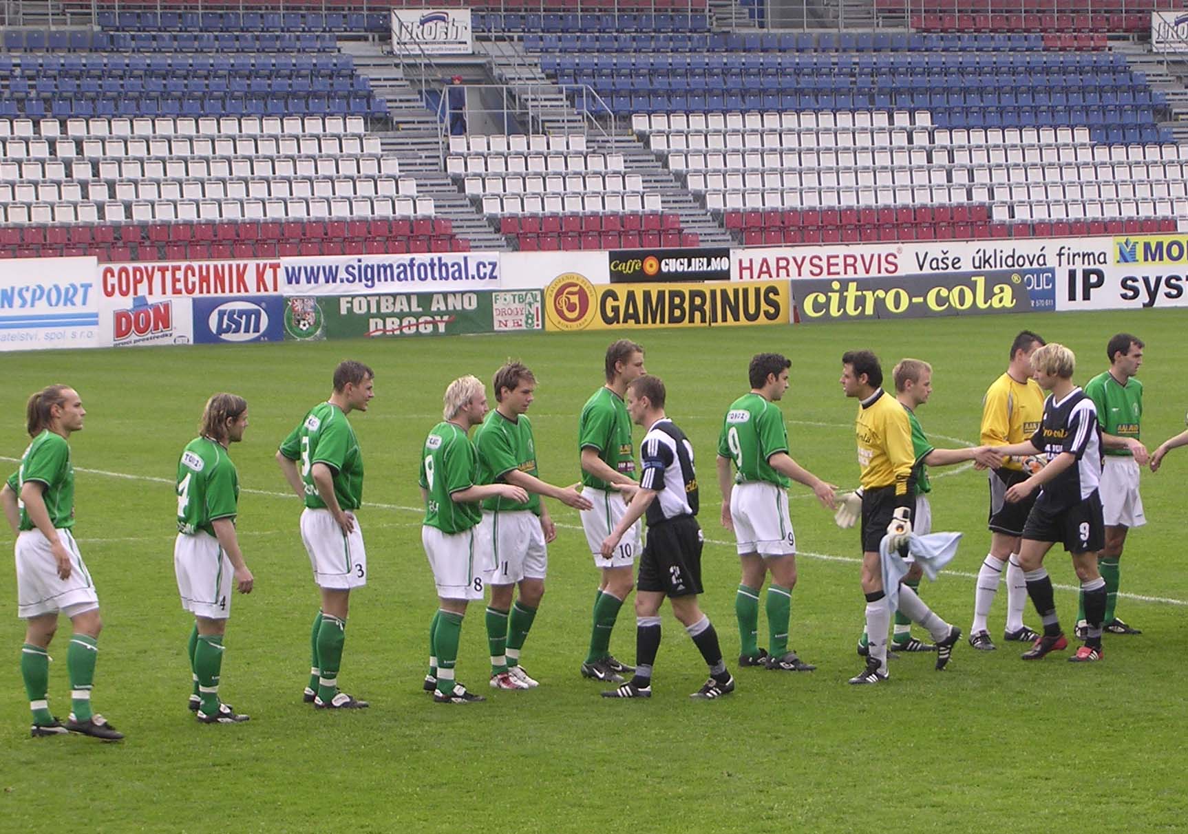 Smolná prohra:Olomouc B - Bohemka 1:0