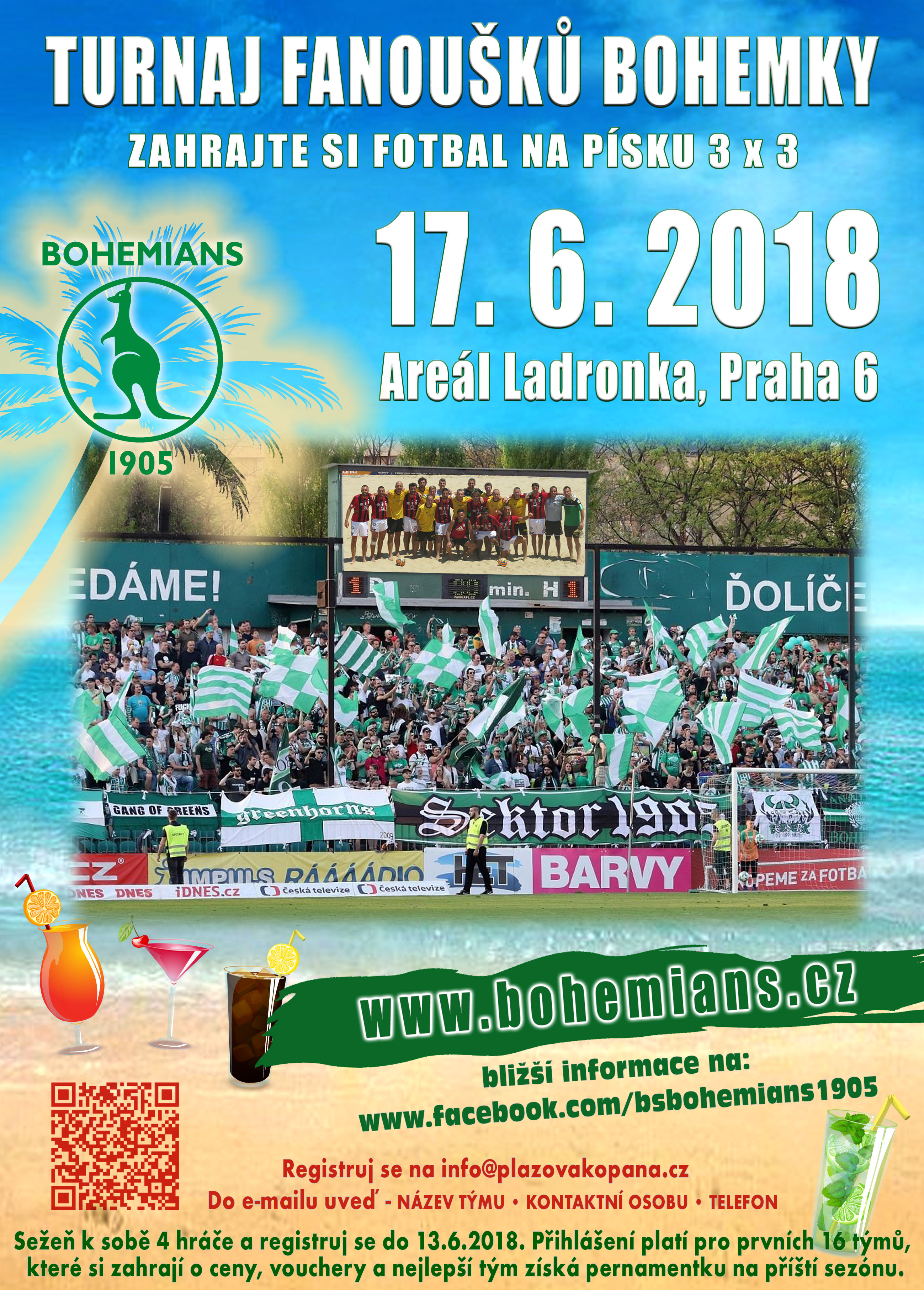 Zahrajte si plážový fotbal na Ladronce o hodnotné ceny