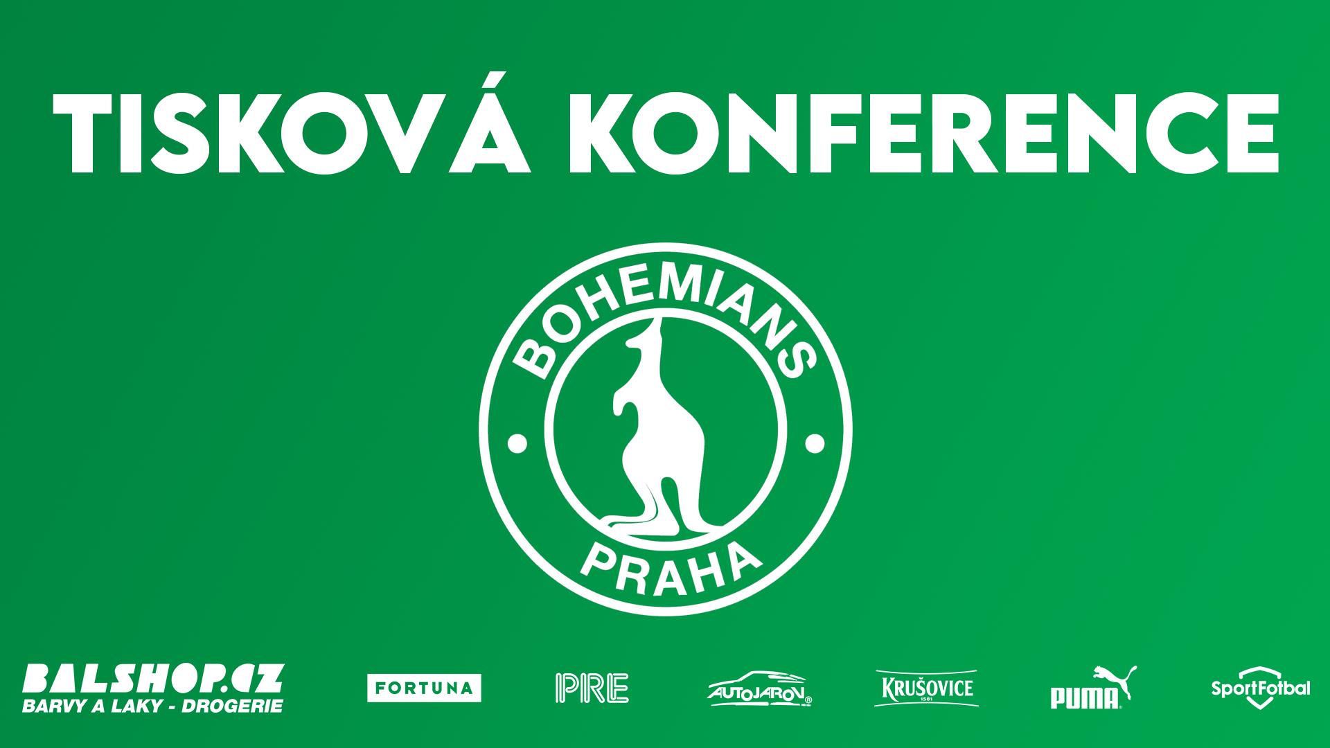 ŽIVĚ: Tisková konference Bohemians